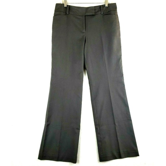 Ann Taylor Pants - Ann Taylor Signature Pants Women's Stretch Lined Charcoal Gray Size 8 Career
